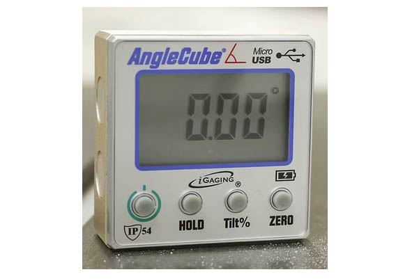  MC-424-0125 / Angle Cube Digital miniMAG level + bevel gage 2 in 1